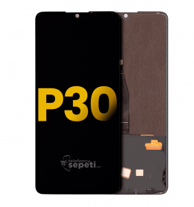 Huawei P30 Ekran Dokunmatik Siyah Çıtasız %100 Orijinal
