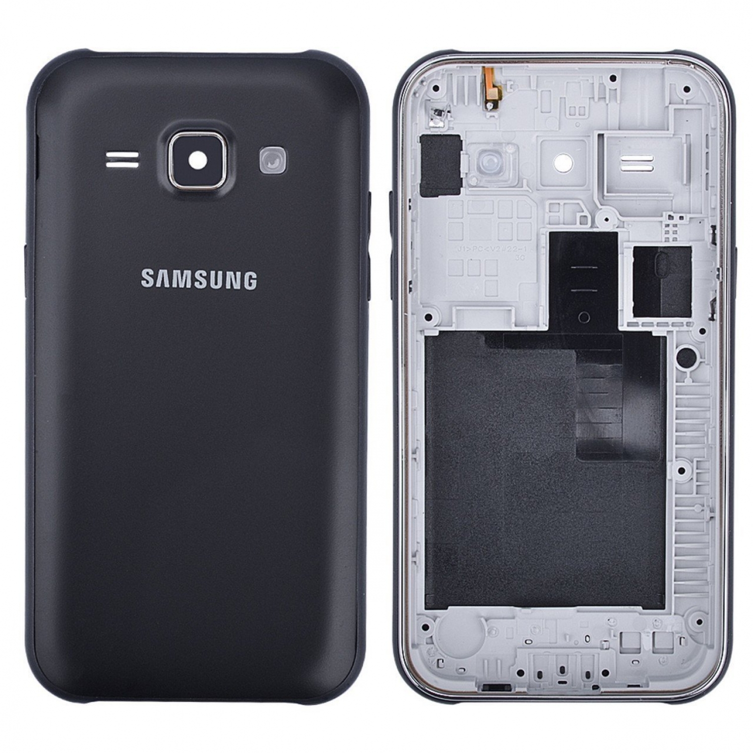 Samsung Galaxy J1 J100 Kasa Kapak Siyah