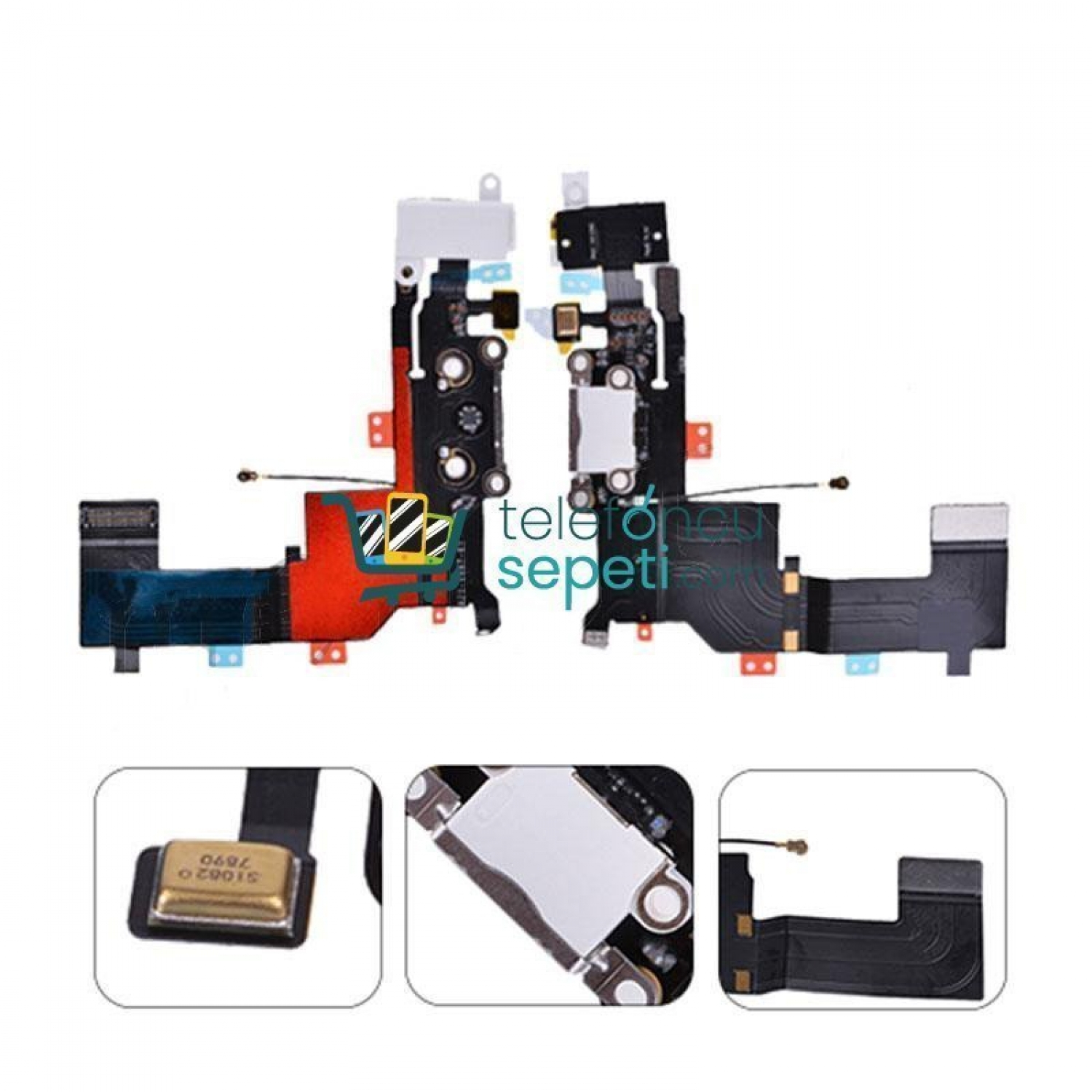 iPhone 5s Kulaklık Soketli Şarj Soketli Film Beyaz iPhone 5s Kulaklık Soketli Şarj Soketli Film Beyaz