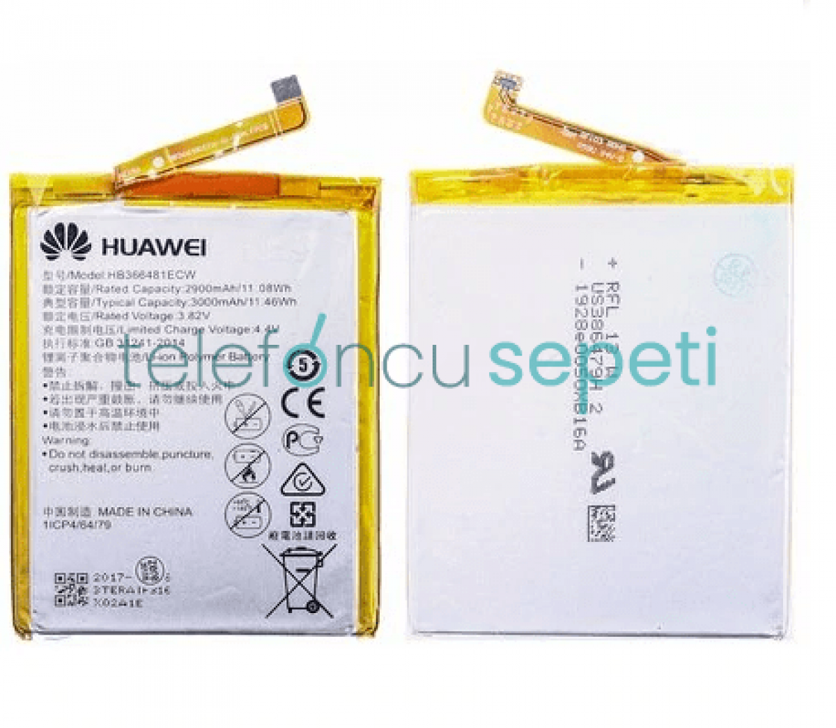 Huawei P9 Lite 2017 Batarya Pil Orjinal