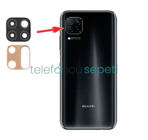 Huawei P40 Lite Arka Kamera Camı