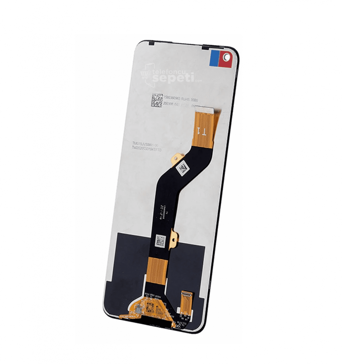 İnfinix Note 7 Ekran Dokunmatik Siyah Çıtasız Orjinal