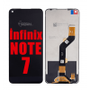 İnfinix Note 7 Ekran Dokunmatik Siyah Çıtasız Orjinal