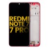 Xiaomi Redmi Note 7 Pro Lcd Ekran Dokunmatik Kırmızı Çıtalı Orjinal