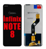 İnfinix Note 8 Ekran Dokunmatik Siyah Çıtasız Orjinal