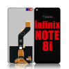 İnfinix Note 8i Ekran Dokunmatik Siyah Çıtasız Orjinal