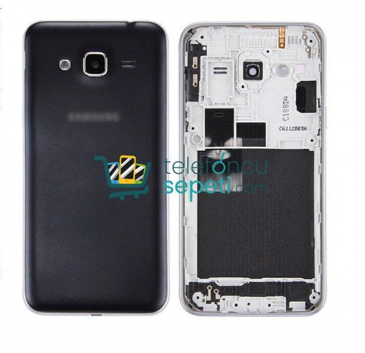 Samsung Galaxy On7 G600 Kasa Kapak Siyah