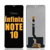 İnfinix Note 10 Ekran Dokunmatik Siyah Çıtasız A Plus Kalite