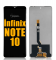 İnfinix Note 10 Ekran Dokunmatik Siyah Çıtasız A Plus Kalite