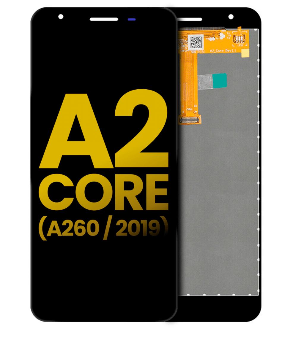 Samsung Galaxy A2 Core A260 Ekran Dokunmatik Siyah Çıtasız Orijinal