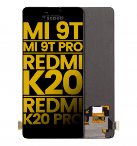 Xiaomi Redmi K20 Pro Ekran Dokunmatik Siyah Çıtasız Orjinal