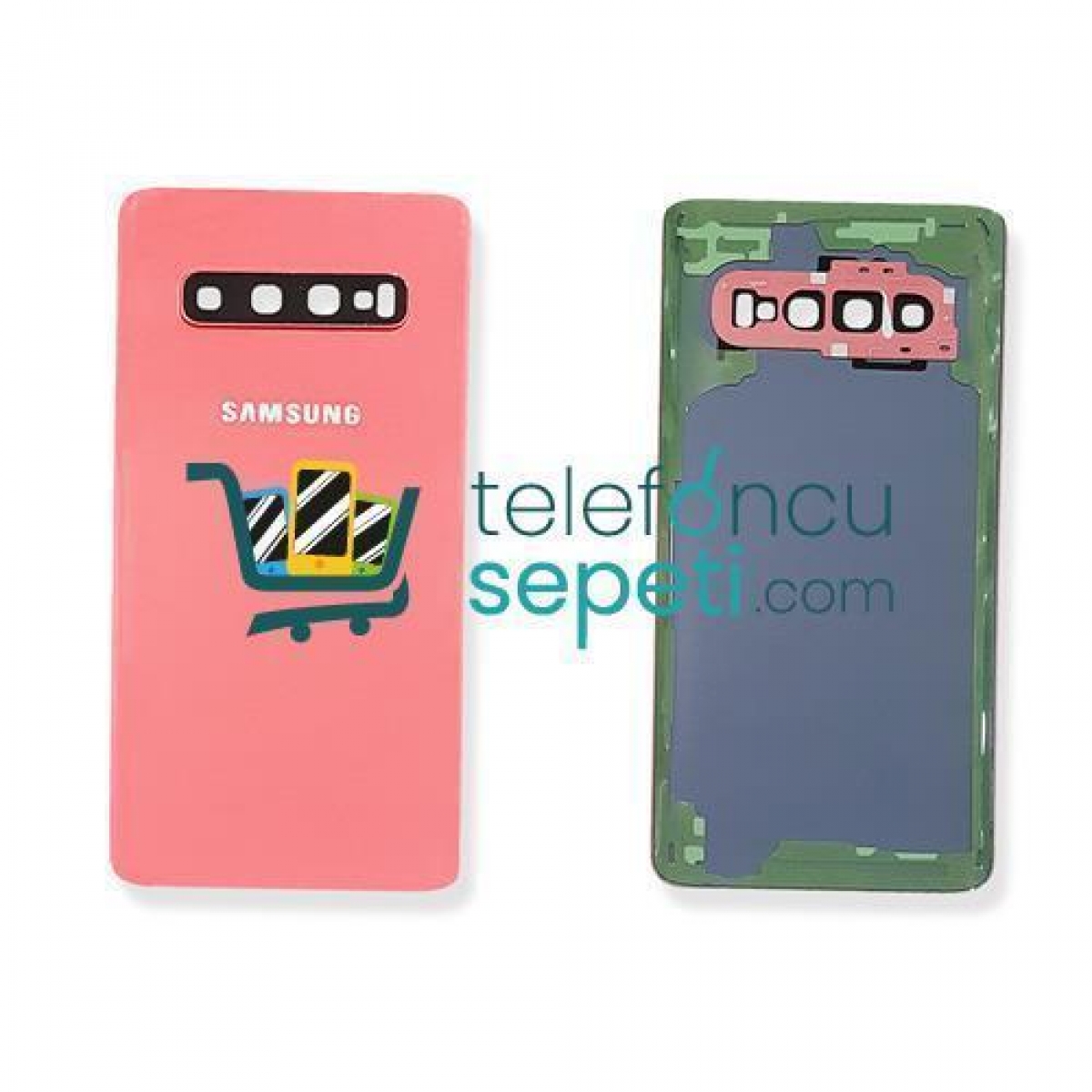 Samsung Galaxy S10 G973 Arka Kapak Rose Orjinal
