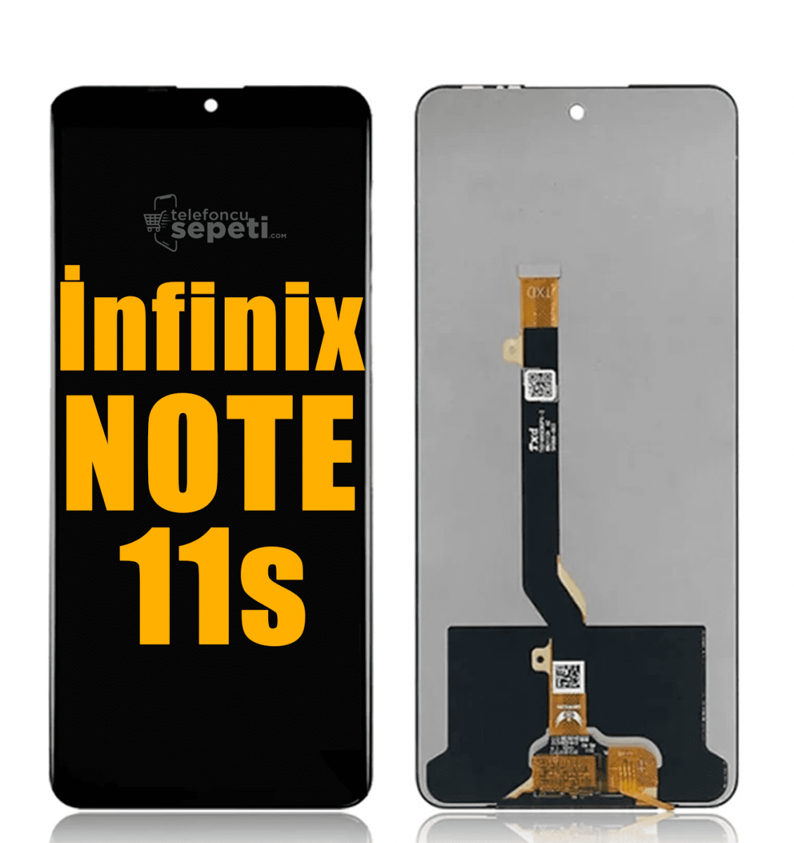 İnfinix Note 11s Ekran Dokunmatik Siyah Çıtasız A Plus Kalite