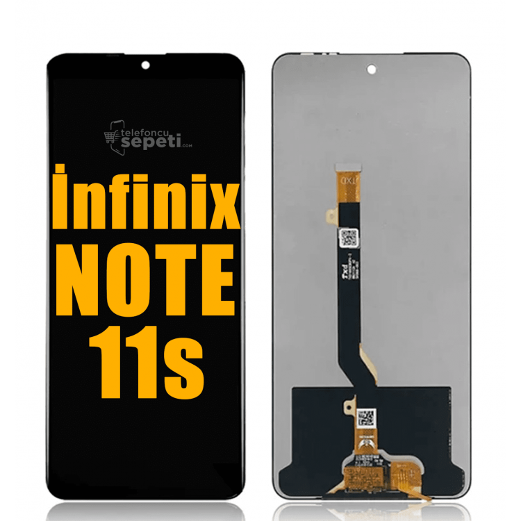 İnfinix Note 11s Ekran Dokunmatik Siyah Çıtasız A Plus Kalite