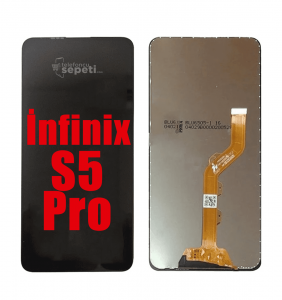 İnfinix S5 Pro Ekran Dokunmatik Siyah Çıtasız Orjinal