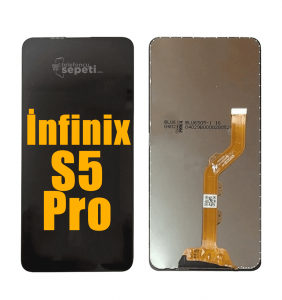 İnfinix S5 Pro Ekran Dokunmatik Siyah Çıtasız A Plus Kalite