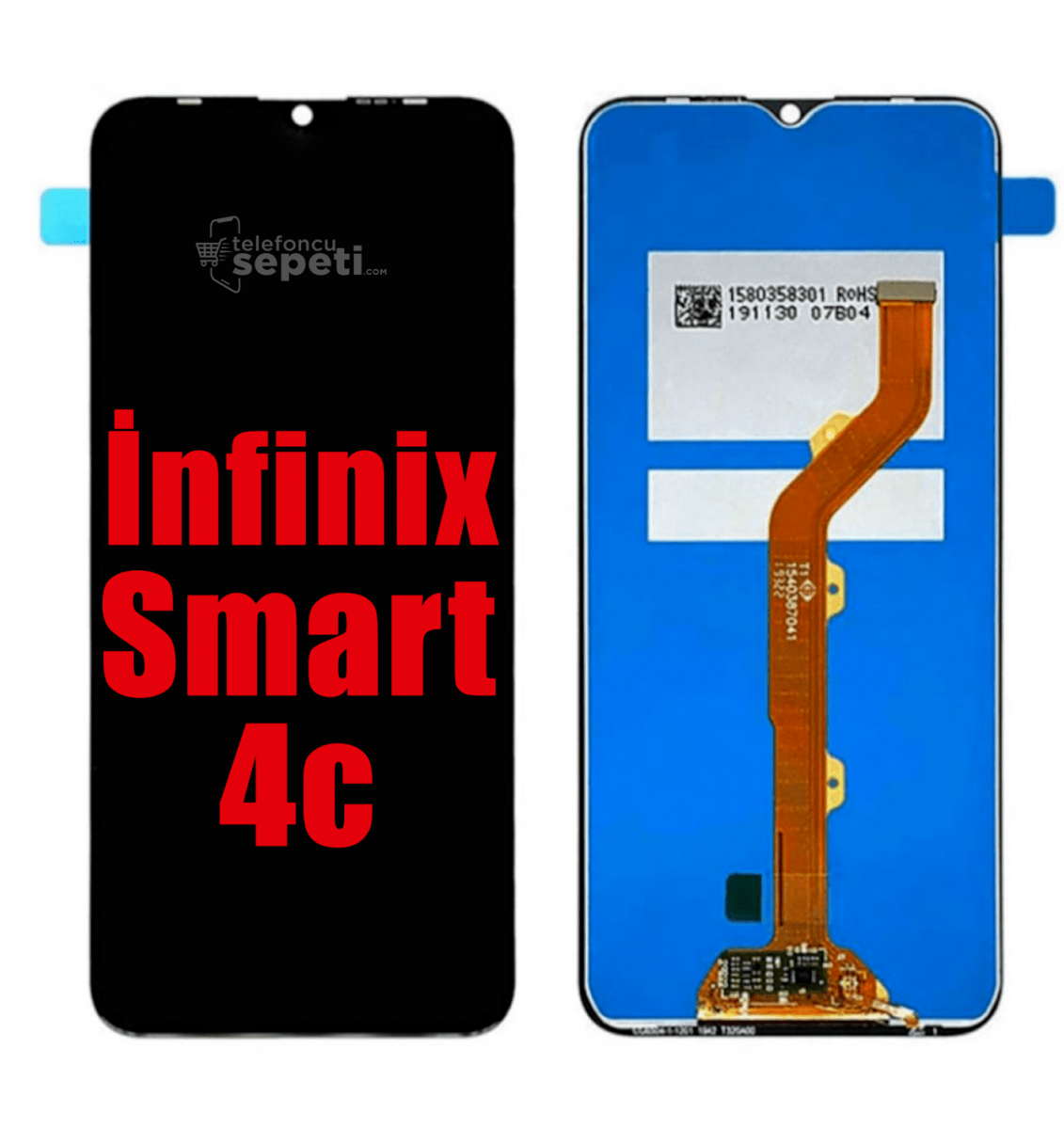 İnfinix Smart 4c Ekran Dokunmatik Siyah Çıtasız Orjinal İnfinix Smart 4c Ekran Dokunmatik Siyah Çıtasız Orjinal