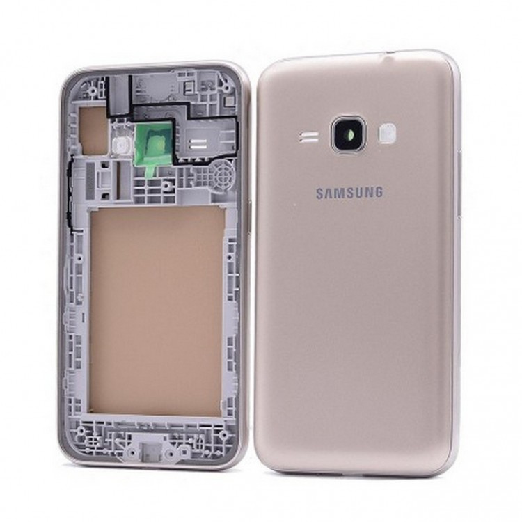 Samsung Galaxy J120 Kasa Kapak Gold