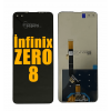 İnfinix Zero 8 Ekran Dokunmatik Siyah Çıtasız A Plus Kalite