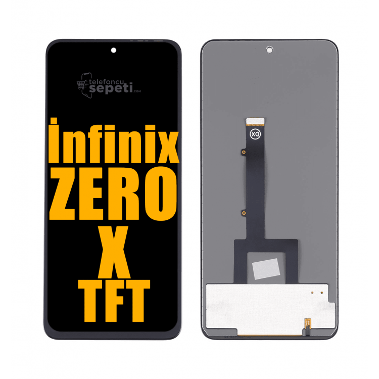 İnfinix Zero X Ekran Dokunmatik Siyah Çıtasız A Plus Kalite