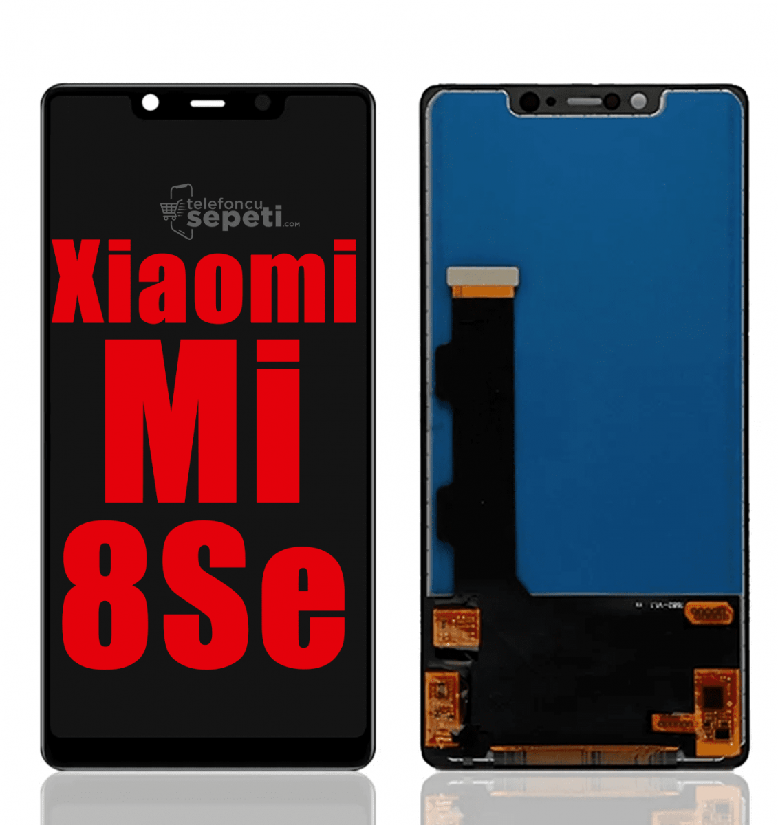 Xiaomi Mi 8se Ekran Dokunmatik Siyah Çıtasız A Plus Kalite
