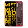 Xiaomi Mi 9T Pro Ekran Dokunmatik Kırmızı Çıtalı Orjinal