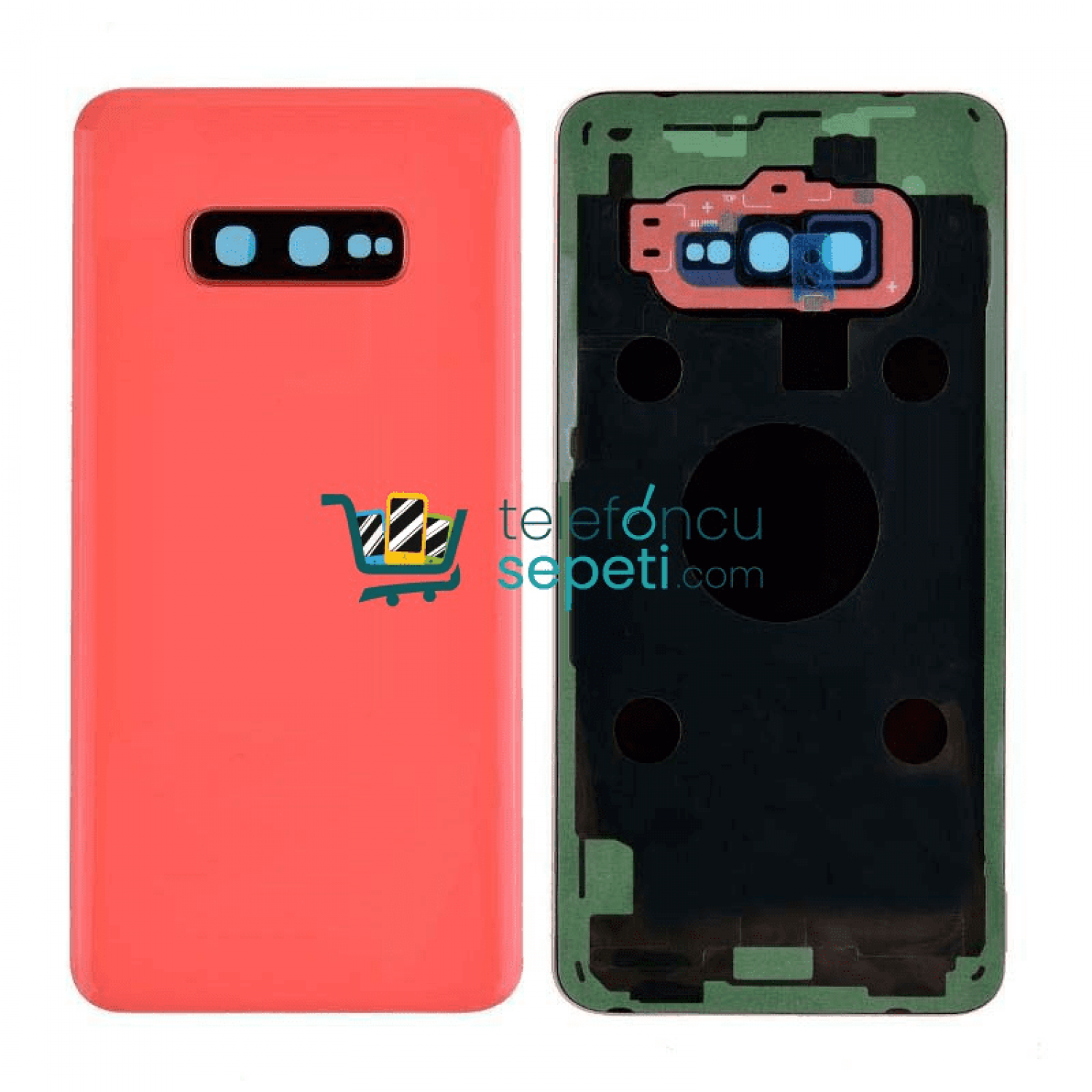 Samsung Galaxy S10e G970 Arka Kapak Rose Orjinal