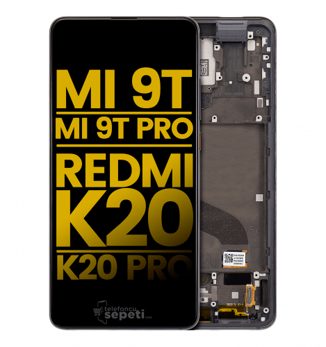 Xiaomi Mi 9T Pro Ekran Dokunmatik Siyah Çıtalı %100 Orijinal