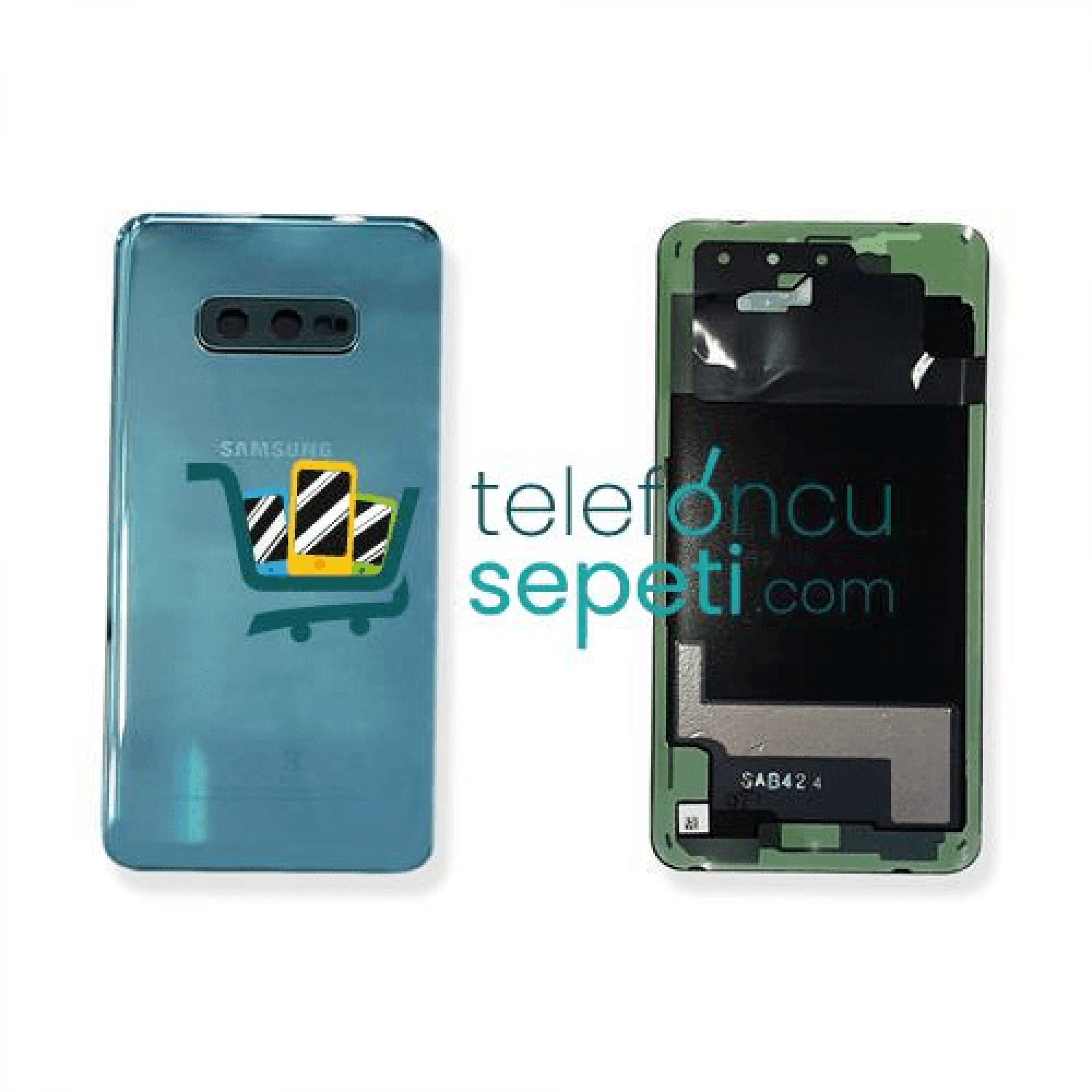 Samsung Galaxy S10e G970 Arka Kapak Yeşil Orjinal