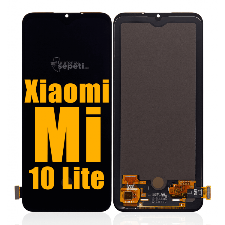 Xiaomi Mi 10 Lite Ekran Dokunmatik Siyah Çıtasız A Plus Kalite