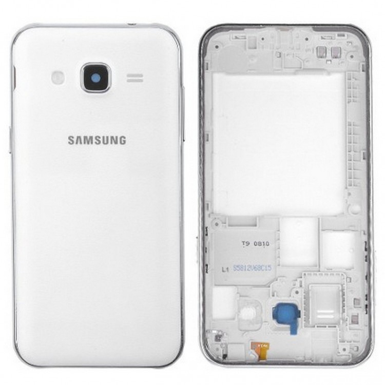 Samsung Galaxy J2 J200 Kasa Kapak Beyaz Duos