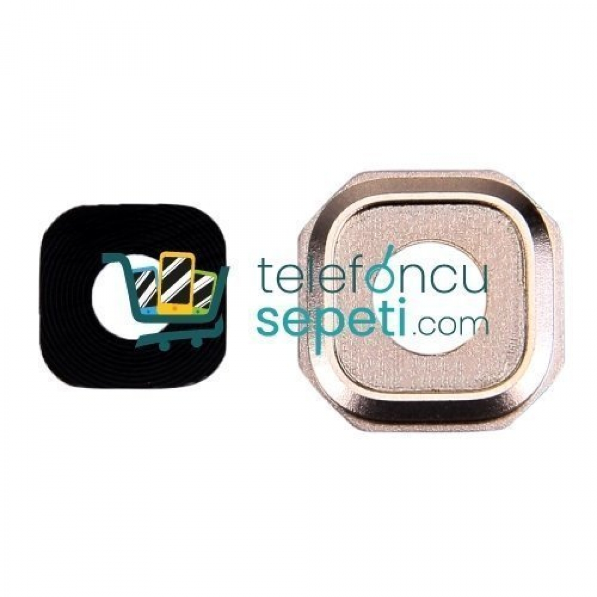 Samsung Galaxy A310 A510 A710 Kamera Lensi Gold