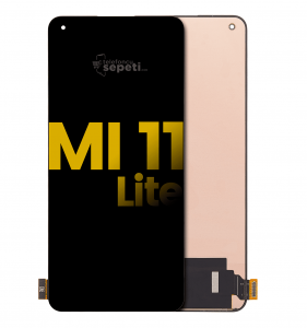 Xiaomi Mi 11 Lite Ekran Dokunmatik Siyah Çıtasız Orijinal