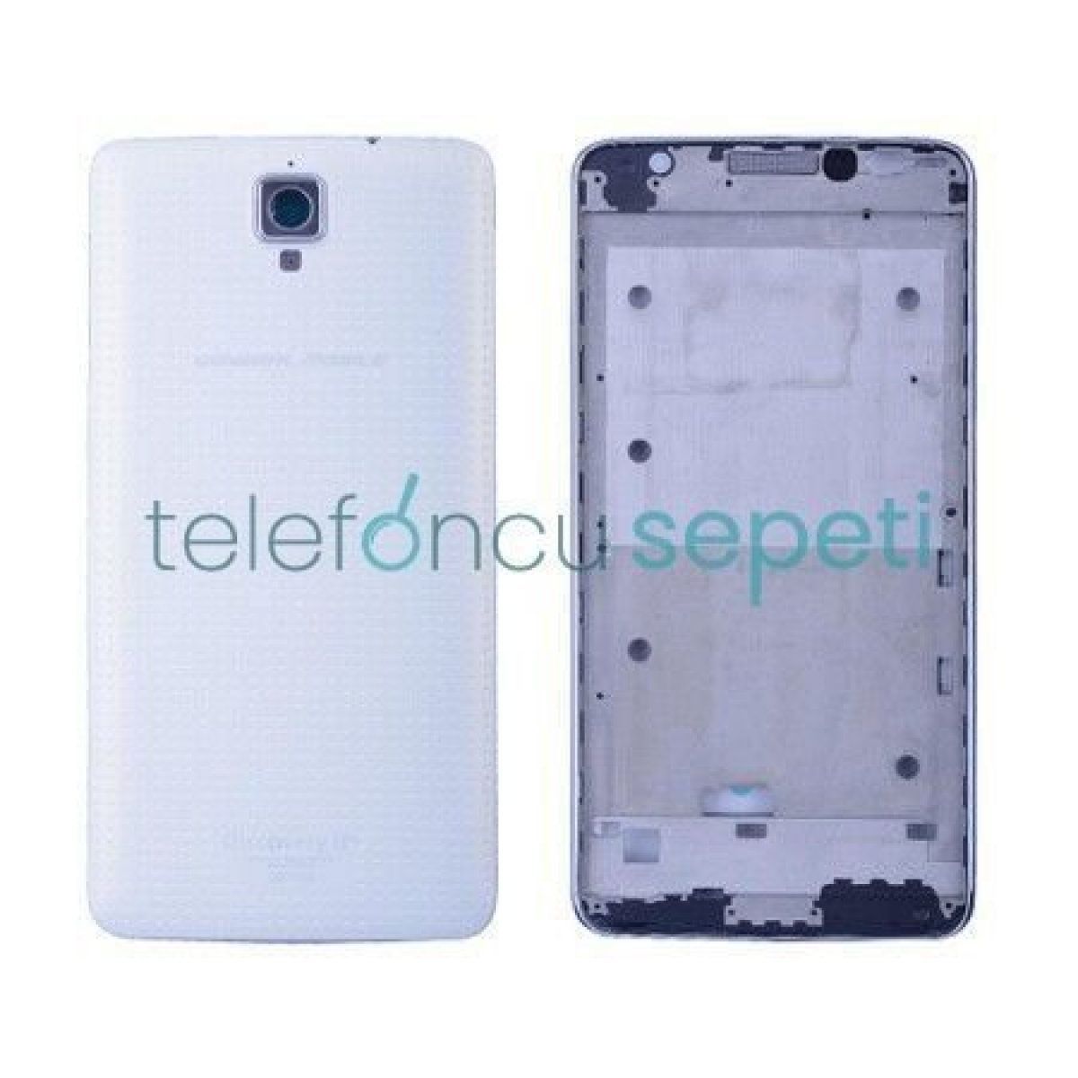 General Mobile Discovery Gm5 Plus Kasa Kapak Beyaz Çıtasız