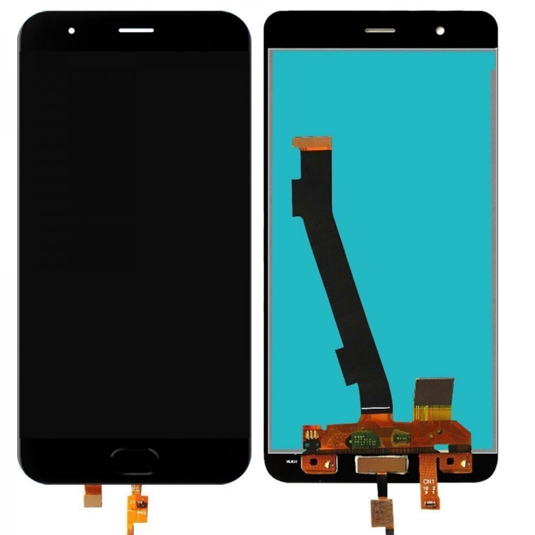 Xiaomi Mi Note 3 Ekran Dokunmatik Siyah Çıtasız Parmak İzli