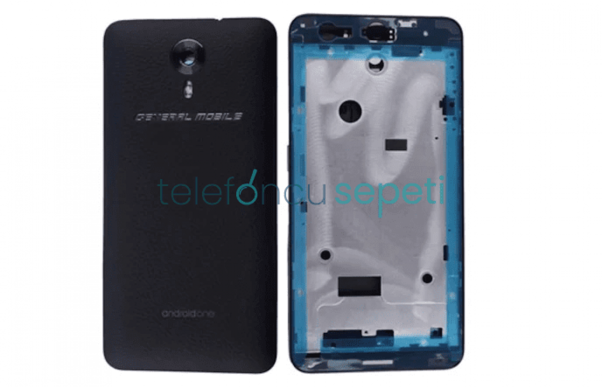 General Mobile Discovery Gm5 Plus Kasa Kapak Siyah Çıtasız