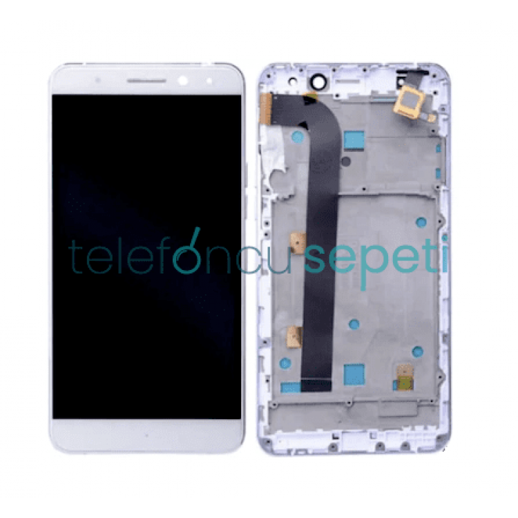General Mobile Discovery Gm5 Plus Ekran Dokunmatik Beyaz Çıtalı