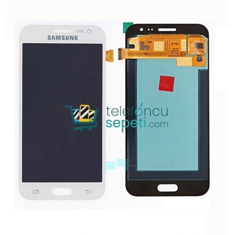Samsung Galaxy J2 J200 Ekran Dokunmatik Beyaz Oled