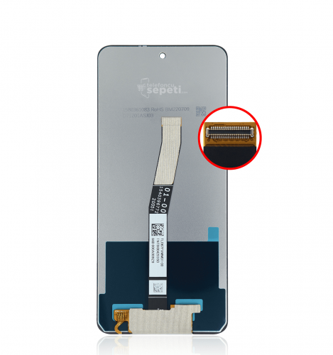 Xiaomi Redmi Note 9 Pro Lcd Ekran Dokunmatik Siyah Çıtasız %100 Orijinal