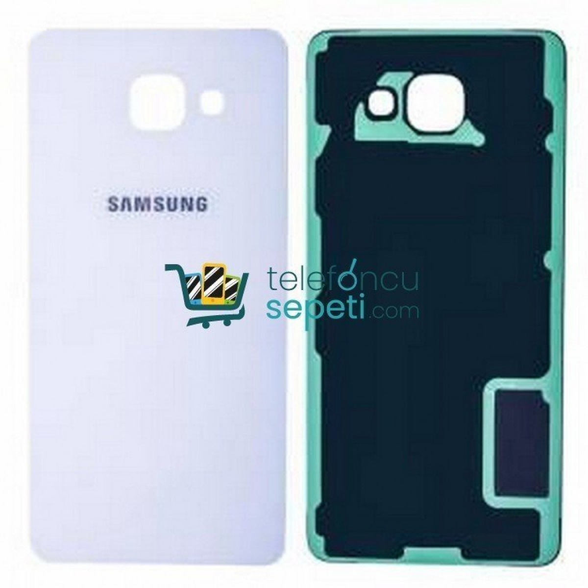Samsung Galaxy A310 Arka Kapak Beyaz Orjinal