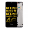 Xiaomi Redmi Note 9 Pro Lcd Ekran Dokunmatik Silver Çıtalı Orjinal