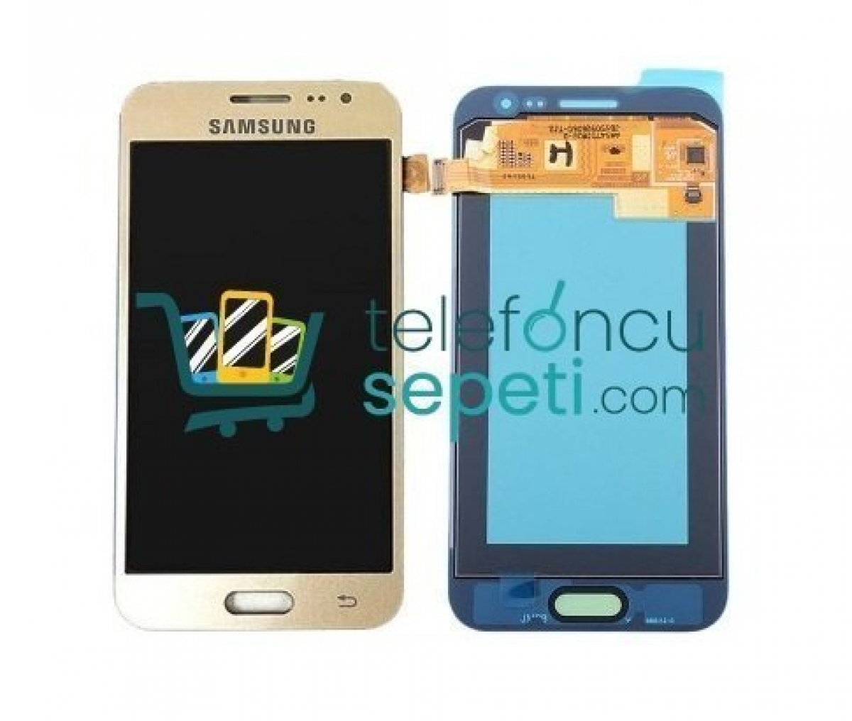 Samsung Galaxy J2 J200 Ekran Dokunmatik Gold Orjinal Servis