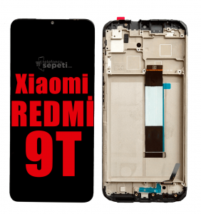 Xiaomi Redmi 9t Ekran Dokunmatik Siyah Çıtalı %100 Birebir Ürün