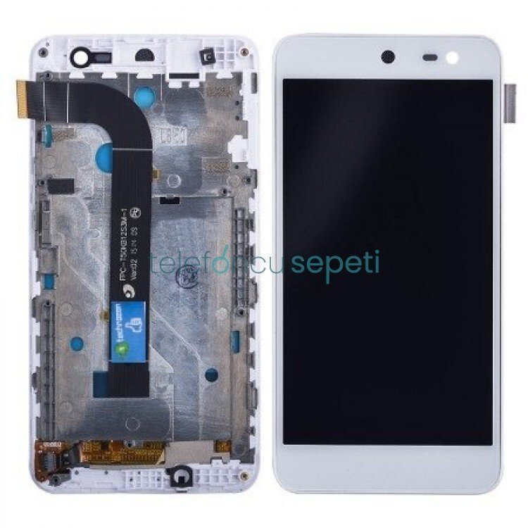 General Mobile Discovery Gm5d Ekran Dokunmatik Beyaz Çıtalı