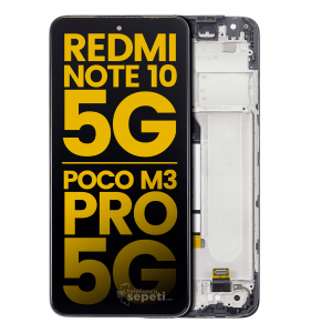 Pocophone M3 Pro Ekran Dokunmatik Siyah Çıtalı %100 Orijinal