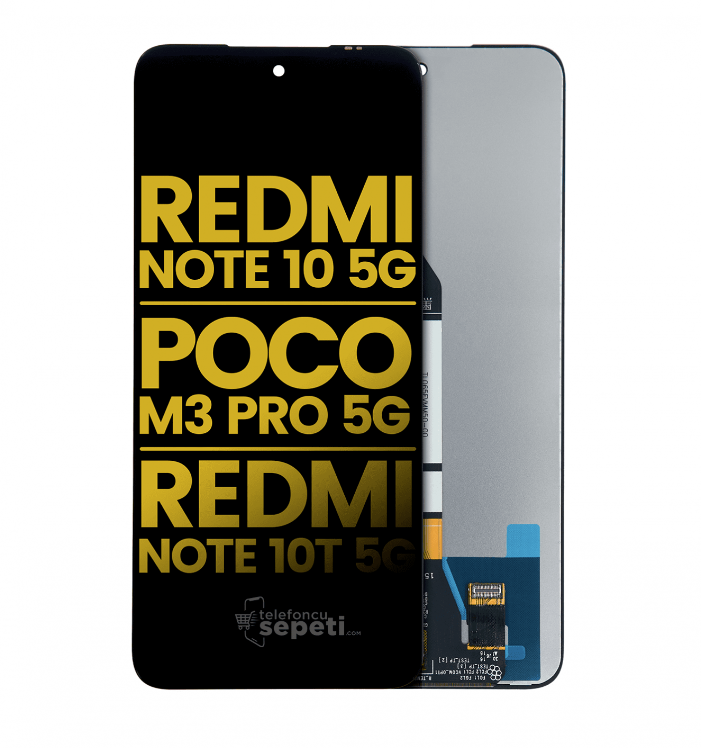 Xiaomi Pocophone M3 Pro Ekran Dokunmatik Siyah Çıtasız Orijinal Xiaomi Pocophone M3 Pro Ekran Dokunmatik Siyah Çıtasız Orijinal