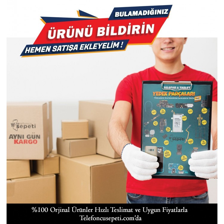OnePlus Nord 100 Ekran Dokunmatik Siyah Çıtasız Orijinal