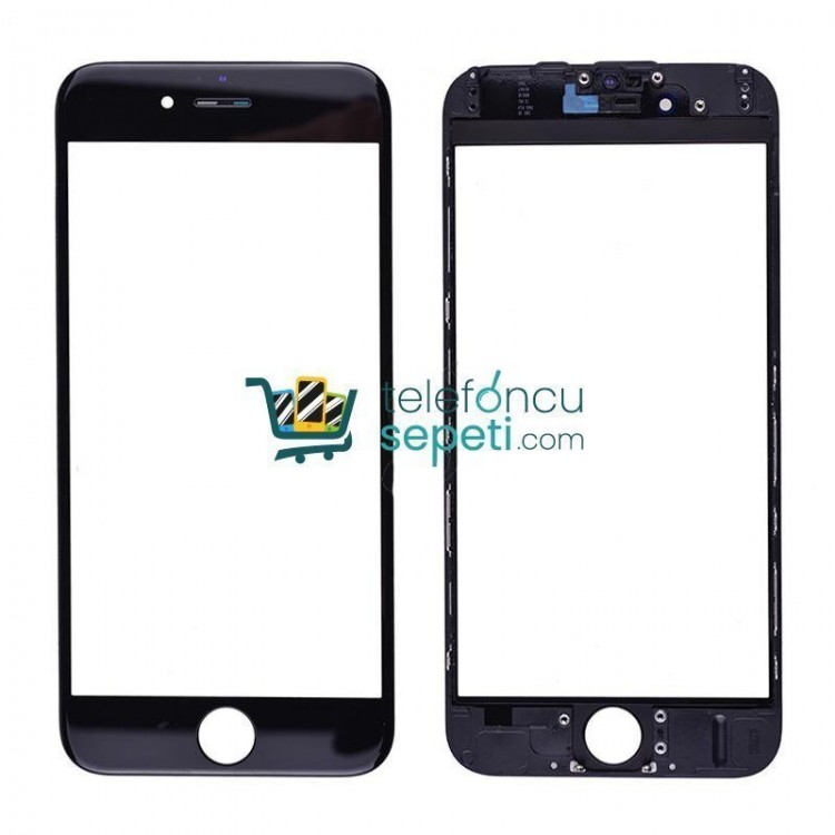 iPhone 6 Lens Ocalı Çıtalı Polarizeli Siyah