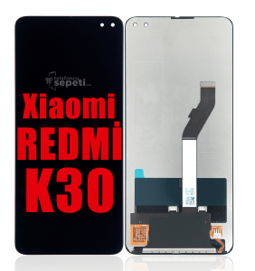 Xiaomi Redmi K30 Ekran Dokunmatik Siyah Çıtasız A Plus Kalite