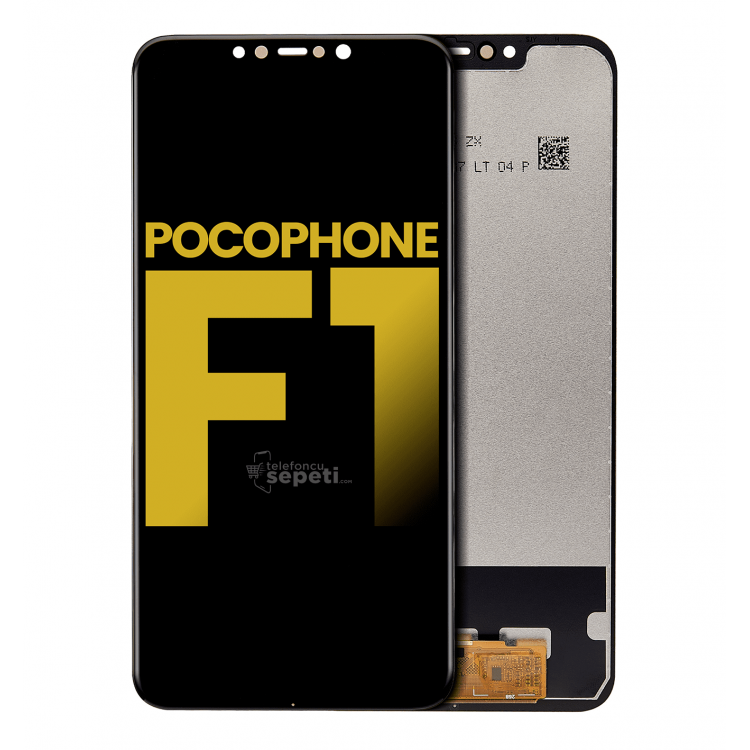 Xiaomi Pocophone F1 Ekran Dokunmatik Siyah Çıtasız Orjinal